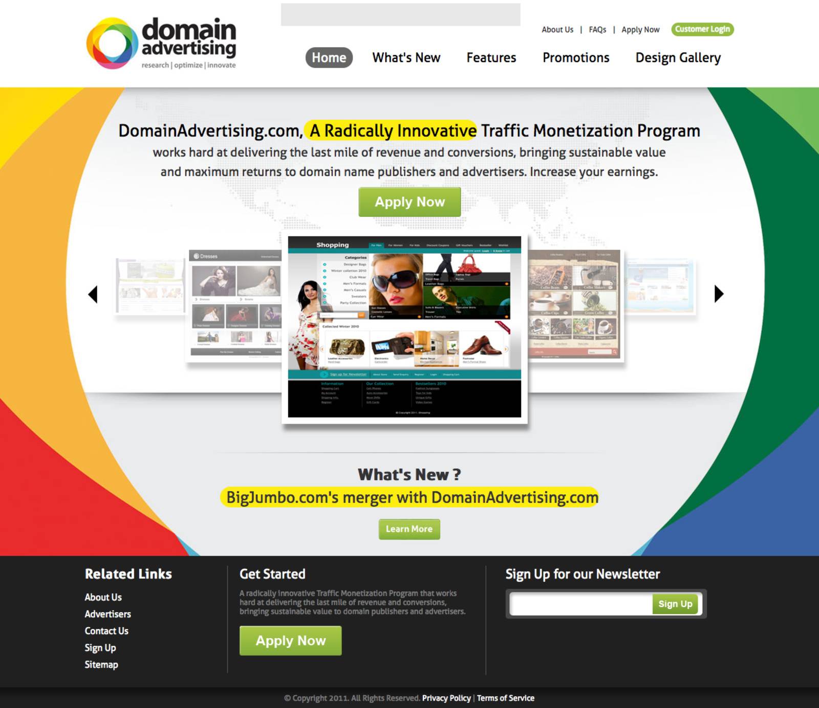 DomainAdvertising